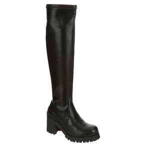 Madden Girl Coretta Tall Platform Black Boots